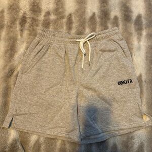 viva la bonita grey sweat shorts